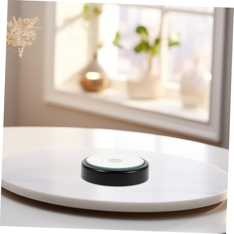 GLEAVI حامل قاعدة ضوء LED أسود لحامل مصباح عرض الكريستال - Image 4